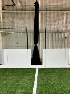 TSS divider netting and net door installation