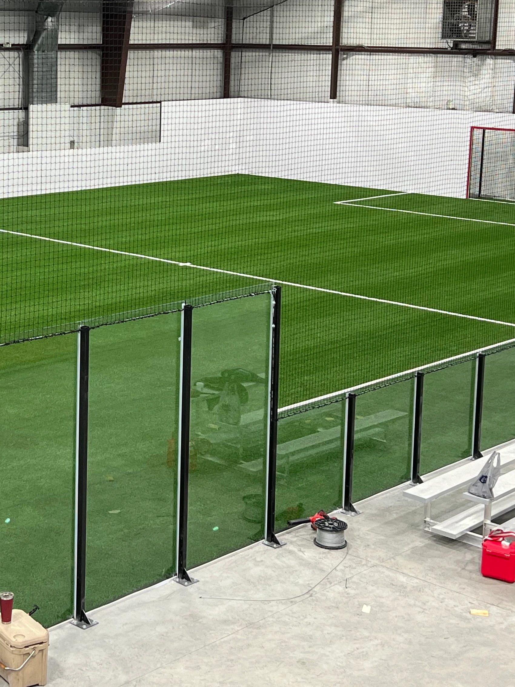 TSS Flex Strong glass boards installed